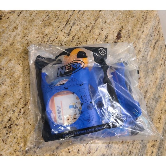 2023 McDonald’s for Nerf #3 Bounce Score Challenge NEW Set of 2 Happy Meal Toys - Picture 5 of 5
